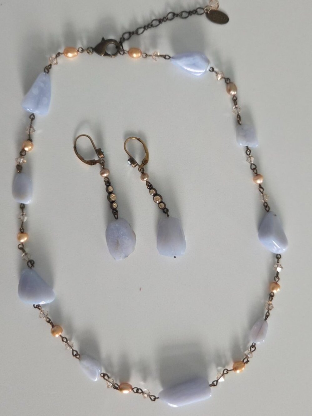 Liz Paiacios, CA Necklace & Earrings Set